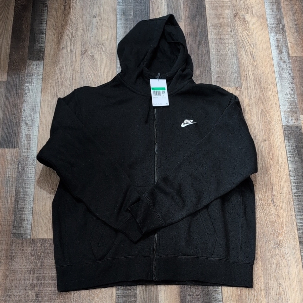 Nike Black Full-Zip Hoodie